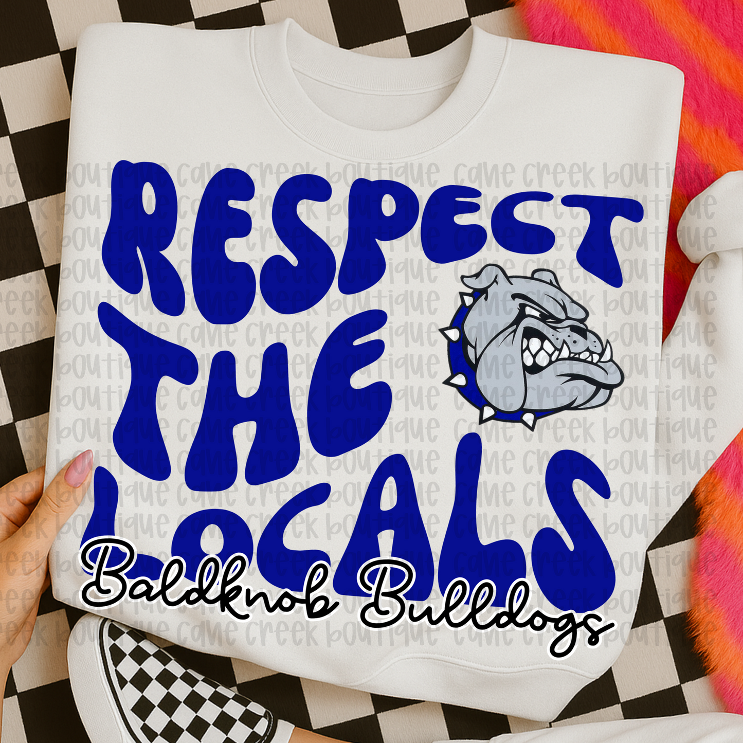 Custom Respect The Locals Team Spirit